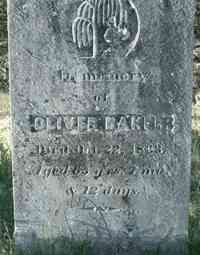 Oliver BAKER - Grave
