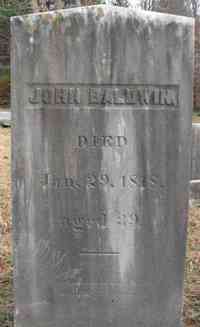 John BALDWIN - Grave