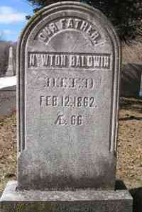 Newton BALDWIN - Grave