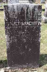 Horace BANCROFT - Grave