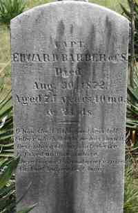 Edward BARBER - Grave