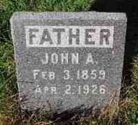 John Abram BARCLAY - Grave
