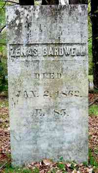 Zenas BARDWELL - Grave