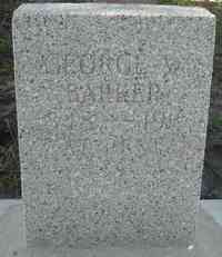 George W. BARKER - Grave