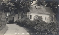 Barnard, Vermont, USA - Home of Mr. and Mrs. Sinclair Lewis