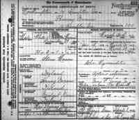 Thomas BARNES - 1912 Death
