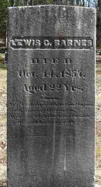 Lewis BARNES - Grave