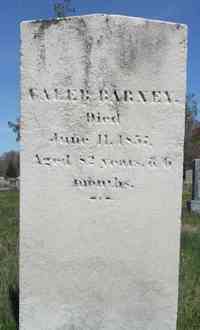 Caleb BARNEY - Grave