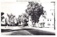 Barnstead, New Hampshire, USA - Main Street Looking West