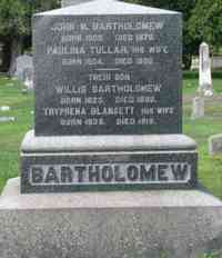 John M BARTHOLOMEW - Grave