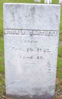 John S. BARTLETT - Grave