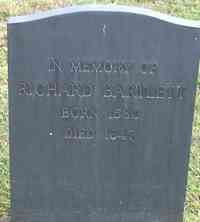 Richard BARTLETT - memorial
