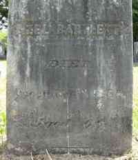 Azel BARTLETT - Grave