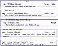 William BASSETT - New Haven, Connecticut - First Church of Christ Title Historical catalogue of the members of the First Church of Christ in New Haven, Connecticut (