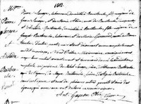 Benoni Pierre SAVOIE - 1812 marriage