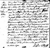 Anne LEBLANC - 1809 marriage