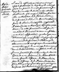 Marie SAULNIER - 1820 marriage