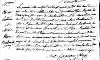 Marie Rose BASTARACHE - 1820 marriage