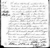 Nathalie BASTARACHE - 1831 marriage