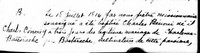 Charles Benoni BASTARACHE dit BASQUE - Baptism (part 1)