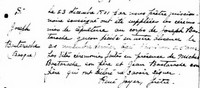 Joseph BASTARACHE dit BASQUE - Death