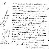 Charlemagne Dit Charles BASQUE (BASTARACHE) - 1808 marriage