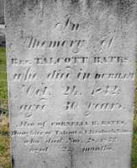 Talcott BATES - Grave