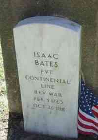 Isaac BATES - Grave