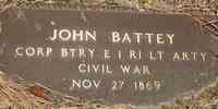 John BATTEY - Grave