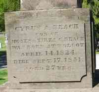Cyrus A. BEACH - Grave