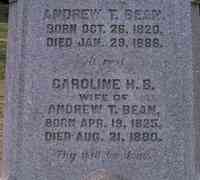 Andrew F. BEAN - Grave