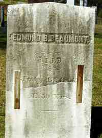 Edmund Bray BEAUMONT - Grave