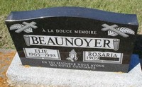 Elie BEAUNOYER - Grave
