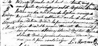 Isidore SYLVESTRE dit BEAUSOLEIL - Baptism