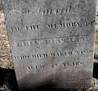 Orin BECKLEY - Grave