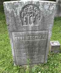Levi BECKLEY - Grave