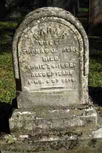 Sarah BEEBE - Grave