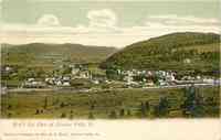 Canaan, Vermont, USA - Bird's Eye View of Beecher Falls, Vt.