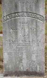 Nathaniel BELCHER - Grave