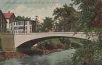 Rockingham, Vermont, USA - New Concrete Bridge, Canal Street