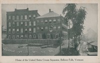Rockingham, Vermont, USA - Home of the United States Cream Separator