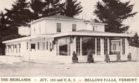 Rockingham, Vermont, USA - The Highlands - Jct. 103 and U.S. 5 - Bellows Falls, Vermont