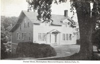 Rockingham, Vermont, USA - Nurses' Home, Rockingham Memorial Hospital, Bellows Falls, Vt.
