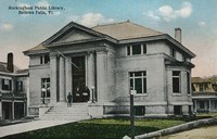 Rockingham, Vermont, USA - Rockingham Public Library, Bellows Falls, Vt.