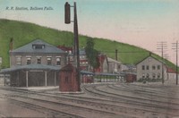 Rockingham, Vermont, USA - R.R. Station, Bellows Falls