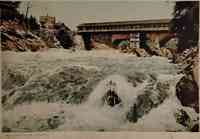 Rockingham, Vermont, USA - Tucker Toll Bridge, 1905