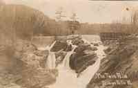 Rockingham, Vermont, USA - The Twin Falls, Bellows Falls, Vt.