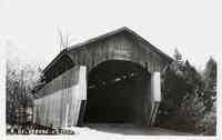Belvidere, Vermont, USA - Covered Bridge, Belvedere, Vt., 1960