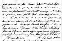 David BENAC dit CHARTIER - 1852 marriage (part 2)