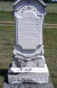 William M BENNETT - Grave